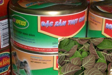 Dân mạng xôn xao vì thịt chó đóng hộp, có thật cũng không mua vì...thiếu lá mơ