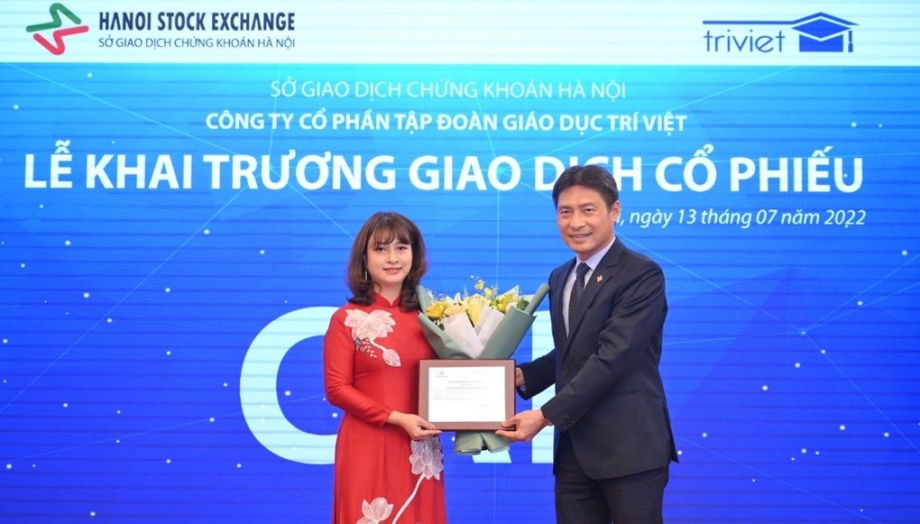 Tập đoàn giáo dục Trí Việt đăng ký giao dịch tại sàn HNX với mã CAR - 1 Tập đoàn giáo dục Trí Việt đăng ký giao dịch tại sàn HNX với mã CAR - 1