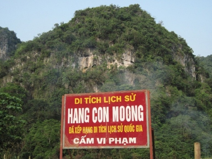 Bảo tồn di tích khảo cổ hang Con Moong (Thanh Hóa) - Ảnh 1. Bảo tồn di tích khảo cổ hang Con Moong (Thanh Hóa) - Ảnh 1.