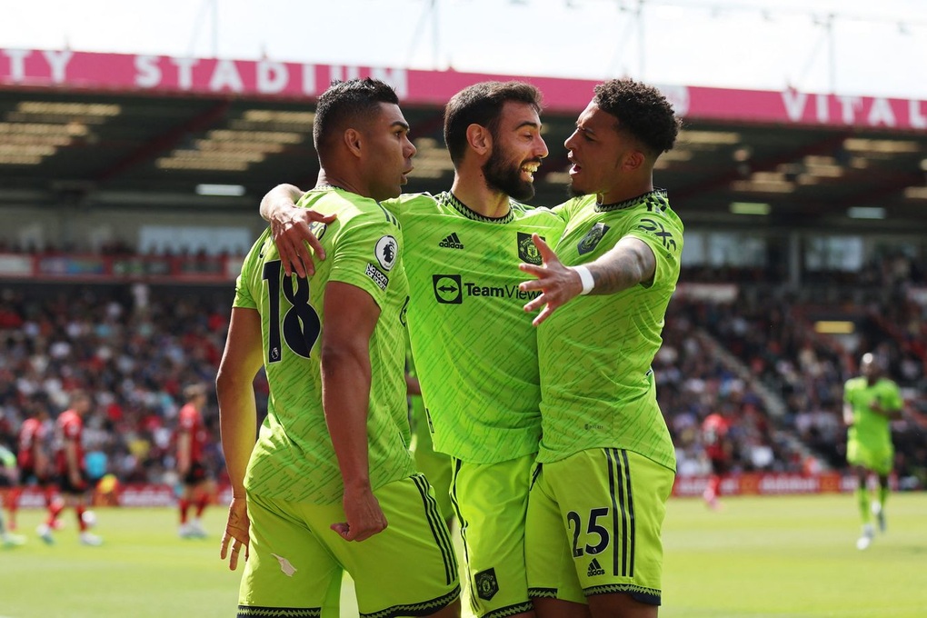Casemiro tạo siêu phẩm, Man Utd vượt ải Bournemouth - 1 Casemiro tạo siêu phẩm, Man Utd vượt ải Bournemouth - 1