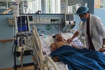 Vỡ tim sau tai nạn, bệnh nhân may mắn thoát chết