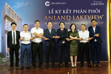 Tập đoàn Nam Cường tổ chức Lễ ký kết phân phối dự án Anland Lakeview