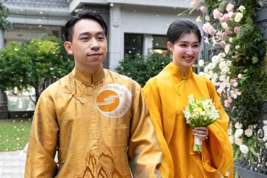 Lễ hằng thuận của Á hậu Phương Nhi và con trai tỷ phú trên đỉnh núi