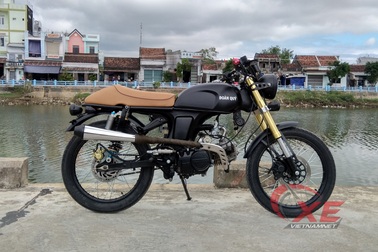 Honda 67 giá 5 triệu đồng, độ cực chất chơi Tết đẹp lung linh