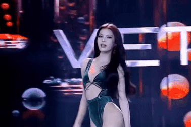 Đại diện Việt Nam trình diễn gợi cảm, vào thẳng top 12 trước chung kết