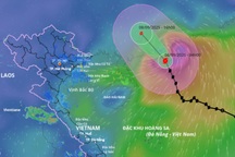 Bão Tapah tăng cấp và di chuyển nhanh, miền Bắc sắp mưa to