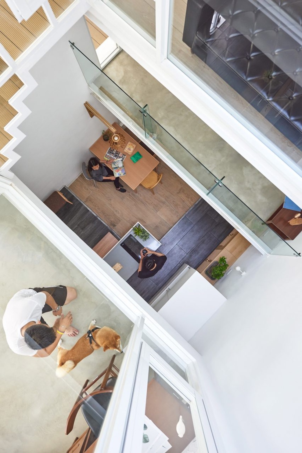 Nội thất đẹp của căn nhà 36 m2 bên ngoài hoài cổ, bên trong hiện đại - 3 Nội thất đẹp của căn nhà 36 m2 bên ngoài hoài cổ, bên trong hiện đại - 3