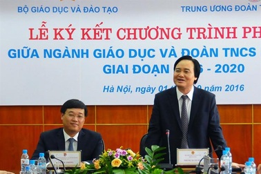 Ký kết phối hợp công tác giáo dục và đào tạo thế hệ trẻ