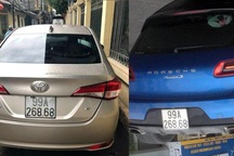 Phơi bụng trong bão, Porsche Macan S lộ biển số trùng Toyota Vios