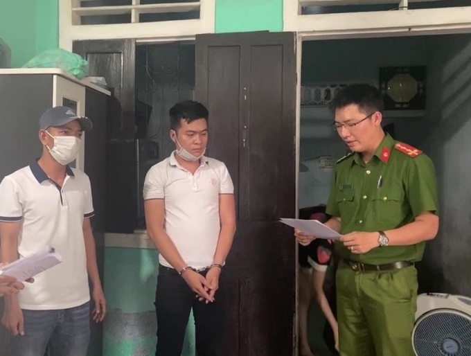 Khởi tố, bắt tạm giam đối tượng Nguyễn Văn Giàu. Ảnh: CA cung cấp