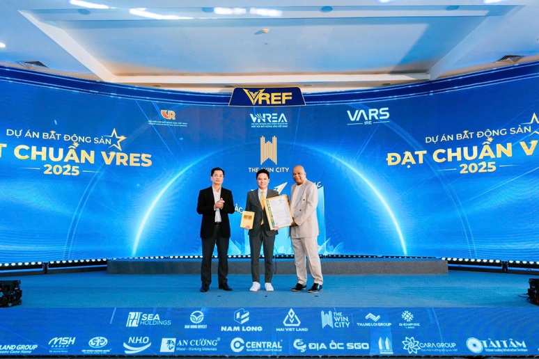 The Win City được vinh danh “Dự án bất động sản đạt chuẩn VRES xuất sắc Việt Nam 2025”