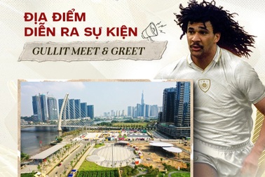 Huyền thoại bóng đá Ruud Gullit giao lưu cùng người hâm mộ tại sự kiện FC Online