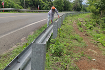 600 bộ hộp đệm, bu lông hộ lan bị mất cắp