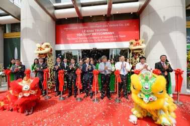Khai trương toà nhà Vietcombank tại TPHCM