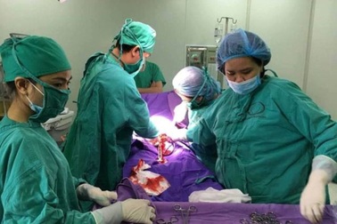 Sản phụ suýt mất mạng vì thai nhi dị tật toàn thân, không rõ giới tính