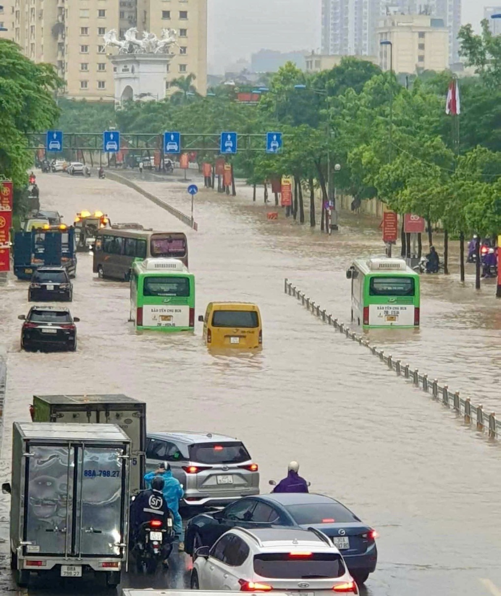 Triển khai phương án chống ngập trong đại lễ A80 - 1 Triển khai phương án chống ngập trong đại lễ A80 - 1