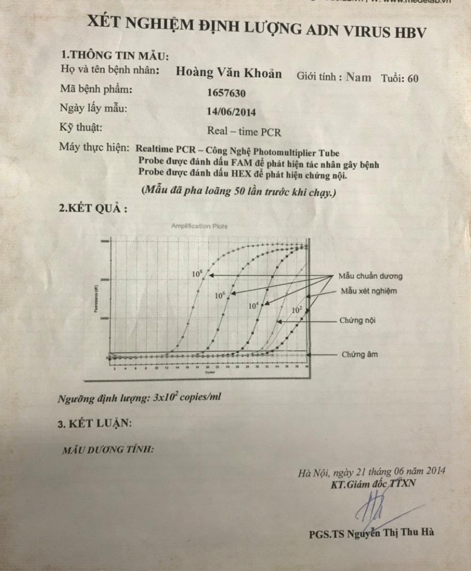 17 năm - hành trình khống chế virus viêm gan B của người thầy giáo tận tụy - 2 17 năm - hành trình khống chế virus viêm gan B của người thầy giáo tận tụy - 2