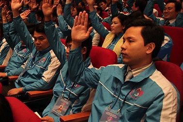 Khai mạc Đại hội đại biểu Hội Liên hiệp thanh niên Việt Nam