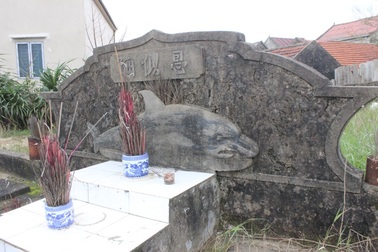 Độc đáo khu nghĩa trang thờ hơn 100 con cá Ông