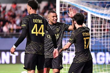 Troyes 1-3 PSG: Mbappe tỏa sáng trong ngày vắng Messi