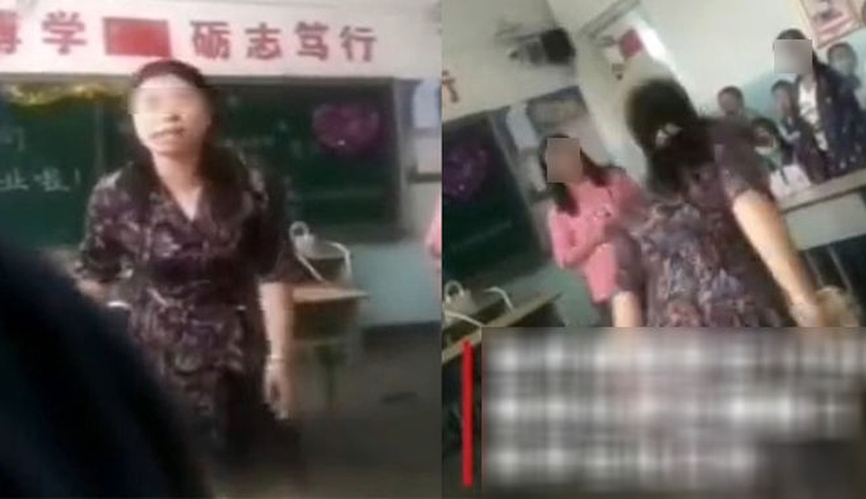 Trung Quốc: Không được tặng hoa ngày tốt nghiệp, cô giáo mắng chửi học sinh - 1 Trung Quốc: Không được tặng hoa ngày tốt nghiệp, cô giáo mắng chửi học sinh - 1