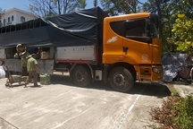 Phát hiện xe tải chở gần 900kg pháo