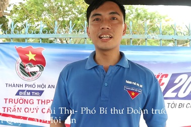 Thầy giáo chia sẻ về hoạt động tiếp sức mùa thi 2019