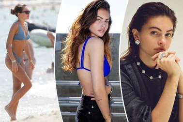 "Cô gái xinh đẹp nhất thế giới" thả dáng trên biển