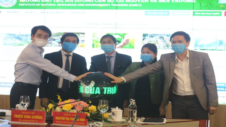 Trường Cán bộ TNMT ra mắt hệ thống E-learning chuyên nghiệp - 3