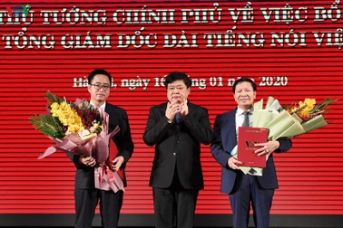 Trao quyết định của Thủ tướng bổ nhiệm 2 Phó Tổng Giám đốc VOV