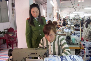 Những quản giáo xinh đẹp giỏi việc nước, đảm việc nhà ở Trại giam Ninh Khánh 