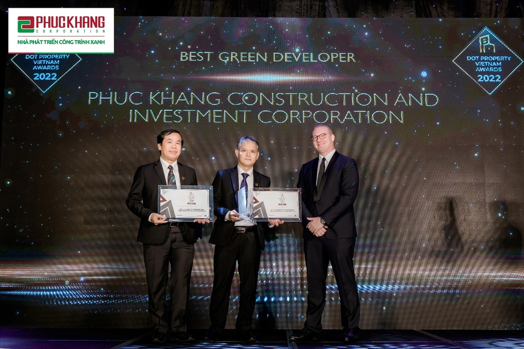 Phuc Khang Corporation đạt 2 giải tại Dot Property Vietnam Awards 2022 - 1 Phuc Khang Corporation đạt 2 giải tại Dot Property Vietnam Awards 2022 - 1