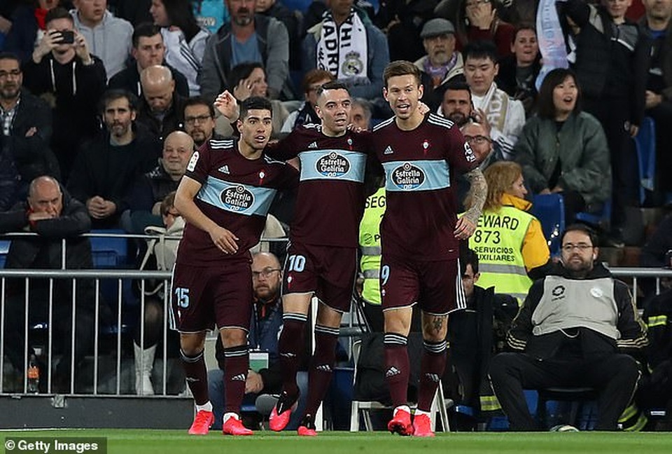 Real Madrid đánh rơi chiến thắng trước Celta Vigo - 9 Real Madrid đánh rơi chiến thắng trước Celta Vigo - 9