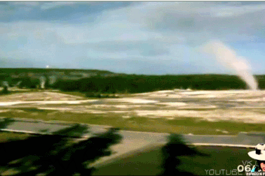 Phát hiện UFO ở núi lửa Yeallowstone?