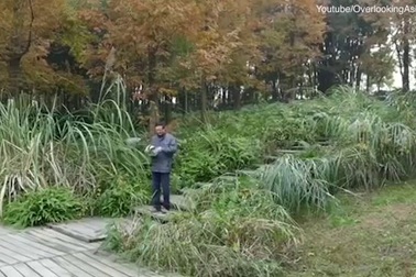 "Áo tàng hình" gây xôn xao mạng xã hội Trung Quốc