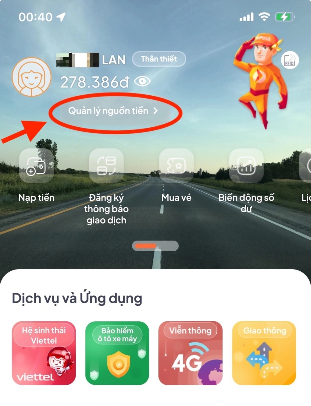Hướng dẫn chuyển tài khoản ePass và VETC sang tài khoản giao thông - 1 Hướng dẫn chuyển tài khoản ePass và VETC sang tài khoản giao thông - 1