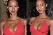 Lais Ribeiro khoe ngực căng đầy