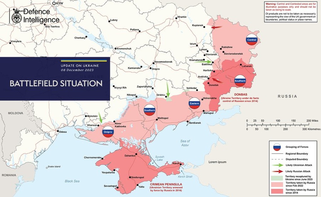 Chiến sự Ukraine 10/12: Kiev có thể sắp mất kiểm soát thành phố Avdiivka - 4 Chiến sự Ukraine 10/12: Kiev có thể sắp mất kiểm soát thành phố Avdiivka - 4