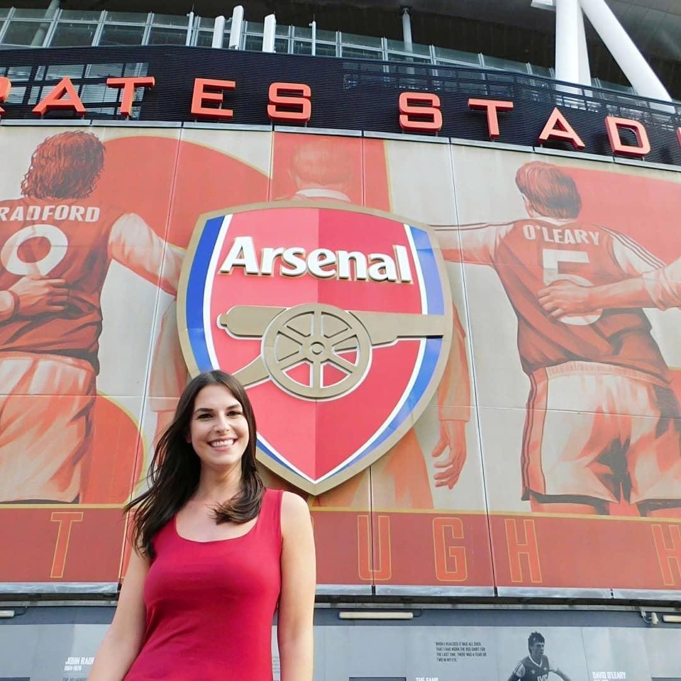 Nhan sắc MC xinh đẹp nhận được vô số lời cầu hôn từ CĐV Arsenal - 3 Nhan sắc MC xinh đẹp nhận được vô số lời cầu hôn từ CĐV Arsenal - 3