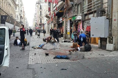 Thổ Nhĩ Kỳ: Đánh bom rung chuyển khu mua sắm đông đúc ở Istanbul, 5 người chết