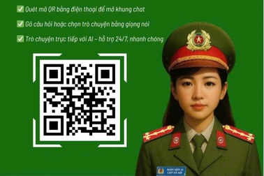 Công an Hà Nội ra mắt "Cảnh sát AI" làm việc 24/24h