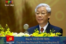 Video: Phát biểu đầu tiên của Tổng Bí thư khóa XI