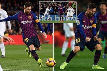 Messi lập cú đúp, Barcelona vẫn hòa thất vọng Valencia