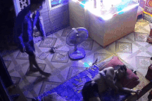 Mặc "khổ chủ" nằm ngủ giữa nhà, tên trộm thản nhiên lục lọi tài sản