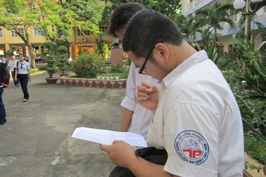 TPHCM: Đề thi môn Hóa học “dễ thở”