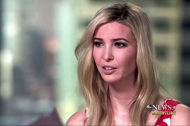 Ivanka Trump xinh đẹp trên truyền hình