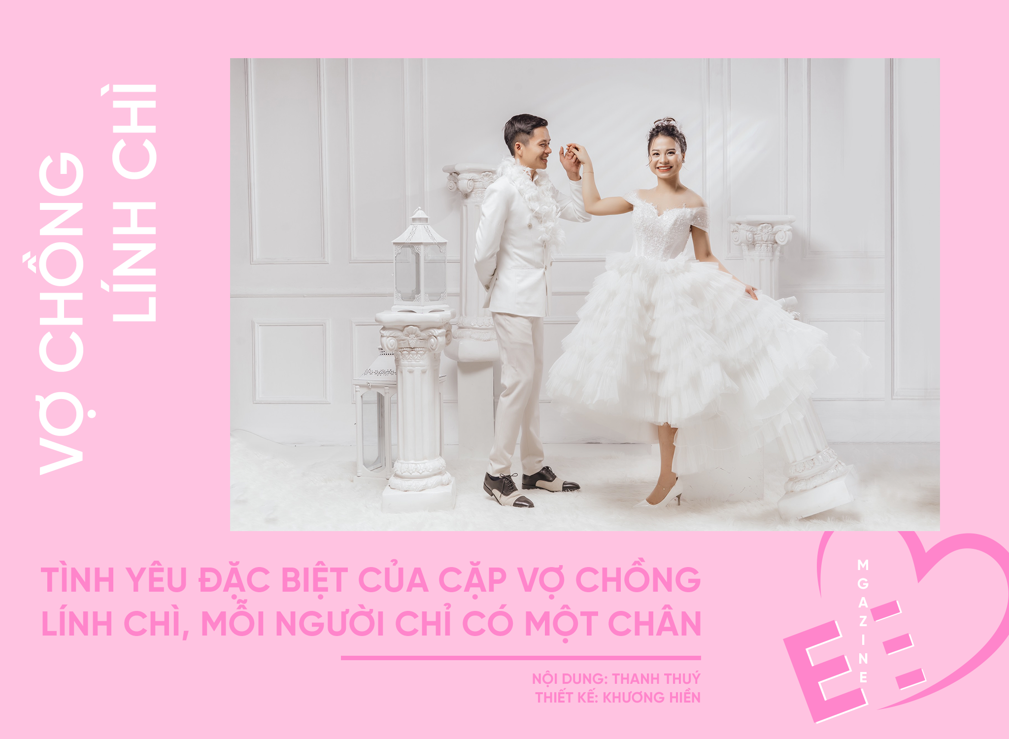 Tình yêu đặc biệt của cặp vợ chồng lính chì, mỗi người có một chân ở Hà Nội