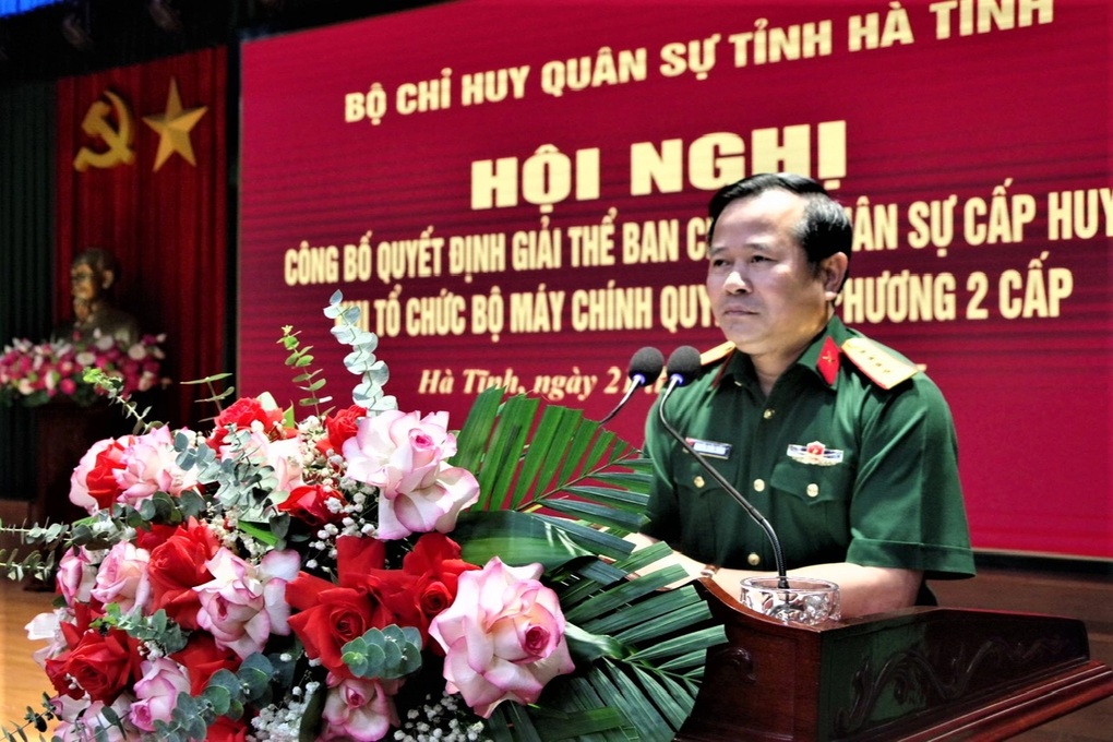 Nhiều địa phương công bố giải thể Ban Chỉ huy Quân sự cấp huyện