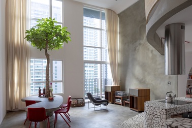 Căn hộ đẹp lạ, đậm hơi thở kiến trúc tân thời giữa lòng Sài Gòn