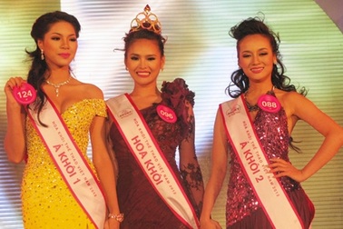 Người đẹp Quảng Ninh đăng quang Hoa khôi thể thao 2012